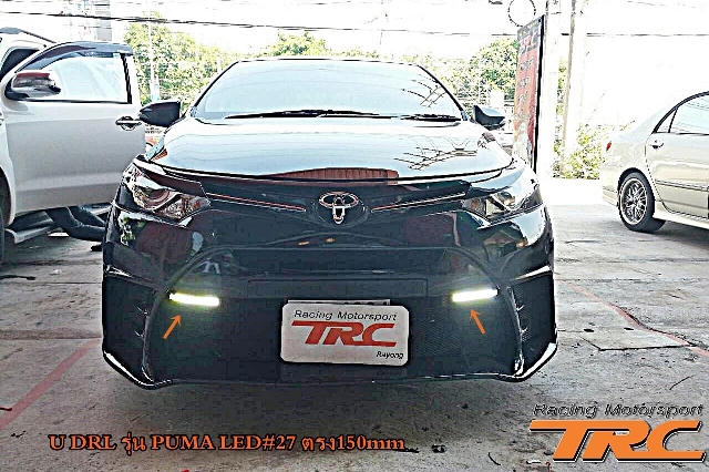 DRL CAMRY 2015 รุ่น PUMA LED#27 ตรง 150mm ทำมาจาก LED ญี่ปุ่นคุณภาพสูงสว่างมาก